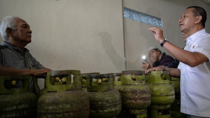 Penjelasan Bahlil soal Penambahan Kuota LPG 3 Kg Jelang Nataru