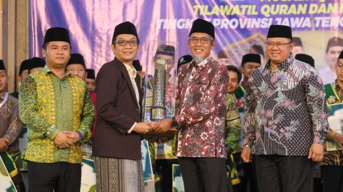 MTQH Tingkat Provinsi Selesai, Jateng Bidik Juara Umum Tingkat Nasional