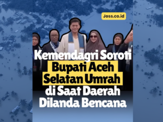 Bupati Aceh Selatan Umrah saat Banjir, Kemendagri Turun Tangan