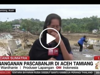 Video viral memperlihatkan reporter CNN Indonesia Irine Wardhanie menangis saat melaporkan kondisi pascabencana Aceh Tamiang, bantuan belum merata.