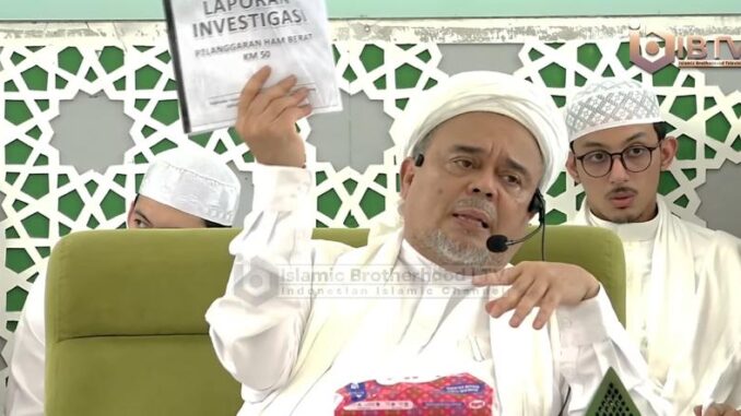 Kasus Tragedi KM 50 Dibawa ke ICC, Habib Rizieq “Sudah diregistrasi”