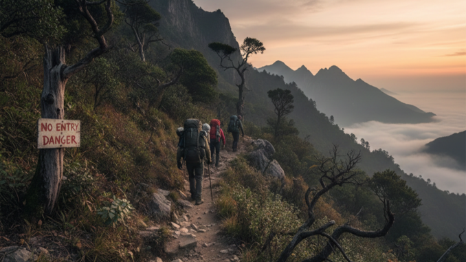Pendaki Asal Lombok Tengah Tewas Terjatuh di Gunung Rinjani Lewat Jalur Ilegal Aik Berik