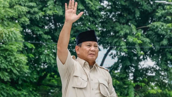 Presiden Republik Indonesia Prabowo Subianto