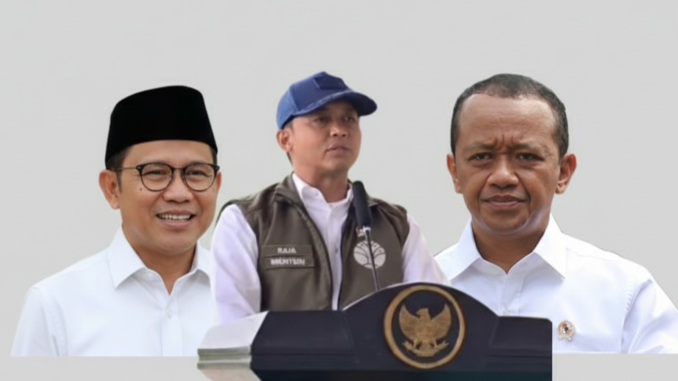 Saling Sindir “Taubat Nasuha” Cak Imin, Bahlil, dan Raja Juli