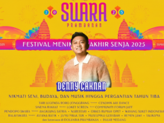 Sambut 2026 Tanpa Kembang Api, Denny Caknan Akan Meriahkan Swara Prambanan