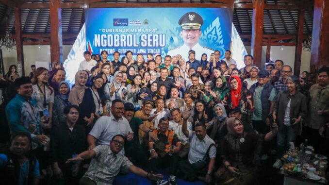 Ahmad Luthfi siap adakan diskusi rutin dengan perantau Jateng di Jabodetabek untuk memperkuat kolaborasi dan pembangunan daerah.
