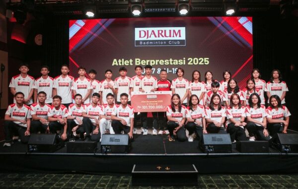 Bakti Olahraga Djarum Foundation Apresiasi Atlet PB Djarum Berprestasi 2025 Senilai Rp512,7 Juta