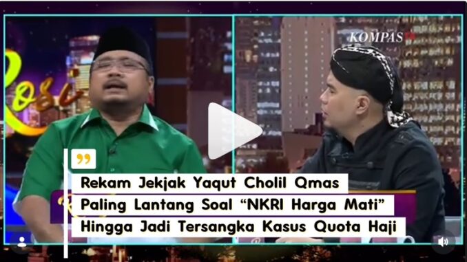 Harta Kekayaan Yaqut Cholil Qoumas, Naik Tajam dari 2018 Harta Kekayaan Yaqut Cholil Qoumas, Naik Tajam dari 2018