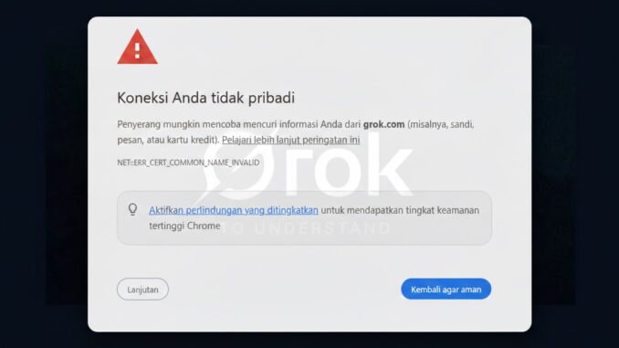 Indonesia Blokir Grok, Chatbot AI X Terkait Deepfake Pornografi Indonesia Blokir Grok, Chatbot AI X Terkait Deepfake Pornografi