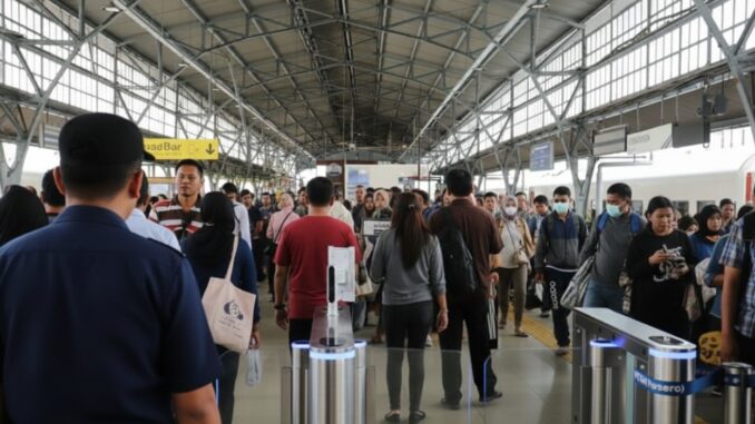 KAI Group Layani 27,2 Juta Penumpang Selama Nataru KAI Group Layani 27,2 Juta Penumpang Selama Nataru