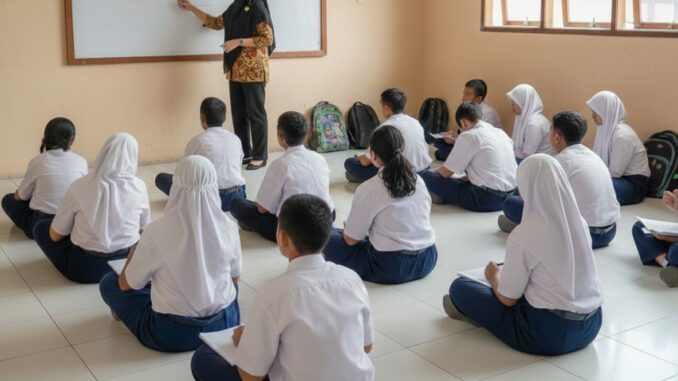 Viral SMPN 3 Depok Renovasi Rp 28 Miliar, 17 Kelas Tanpa Meja dan Kursi hingga Siswa Bawa Meja dari Rumah