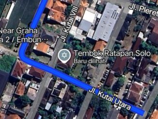 Cek Fakta, Siapa Pembuat Titik “Tembok Ratapan Solo” di Google Maps