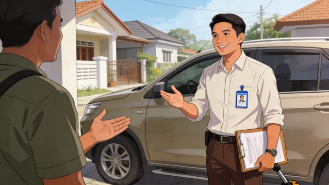 Gaji debt collector penarik mobil kredit macet bisa tembus Rp 20 juta per unit. Namun, cara penagihan wajib mengikuti aturan ketat OJK POJK 22/2023 soal etika dan jam kerja.