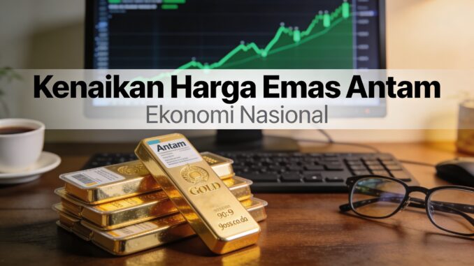 Harga emas Antam hari ini 28 Februari 2026 melonjak tajam per gram, tembus di atas Rp3 juta dan menarik minat investor mencari cuan dari logam mulia.