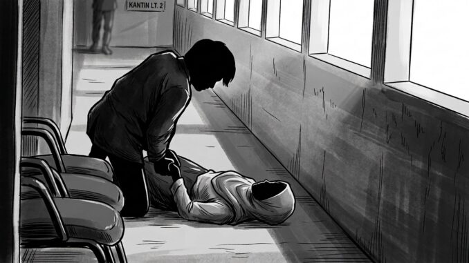 Pembacokan mahasiswi UIN Suska Riau gegara cinta ditolak bikin heboh. Motif asmara, sakit hati, hingga sorotan kesehatan mental ramai dibahas warganet. Pembacokan mahasiswi UIN Suska Riau gegara cinta ditolak bikin heboh. Motif asmara, sakit hati, hingga sorotan kesehatan mental ramai dibahas warganet.