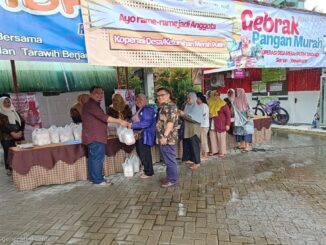 KDMP Sinduadi Sleman menyiapkan 300 paket sembako murah Rp50.000 dalam Gebrak Pangan Murah bekerja sama dengan KSP Nasari untuk jaga harga pangan dan perkuat koperasi desa.