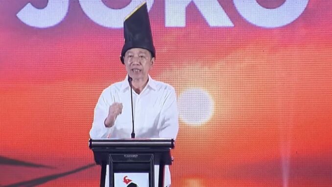 Jokowi Mati-matian Bekerja untuk PSI di Rakernas Makassar