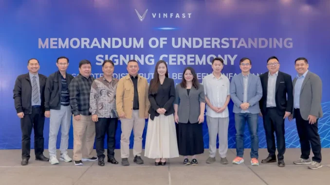 VinFast Ekspansi Motor Listrik ke Asia dengan Sistem Battery Swapping