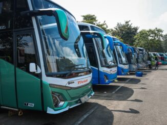 325 bus mudik gratis Jateng 2026 dari TMII dan 23 bus dari Bandung siap mengangkut 16.186 pemudik ke berbagai kota di Jawa Tengah dengan aman dan nyaman.