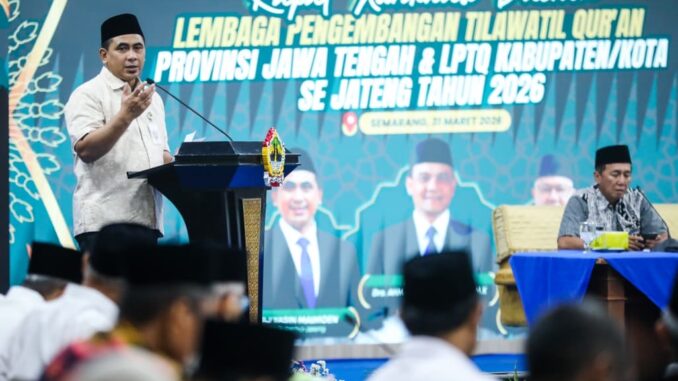 Pemprov Jateng mematangkan persiapan MTQ Nasional XXXI 2026 di Semarang, dari teknis acara, sinergi LPTQ, hingga pembinaan kafilah dan UMKM.