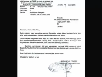 Surat palsu Polres Tanjung Priok minta THR Idul Fitri viral di medsos. Polda Metro Jaya selidiki pemalsuan, ingatkan perusahaan jangan percaya.
