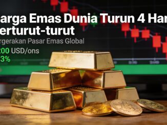 Harga emas dunia turun empat hari beruntun hingga US$ 5.003,3 per troy ons. Simak analisis teknikal dan peluang jual atau beli emas hari ini.