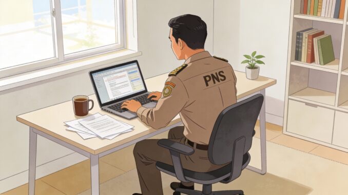 Pemerintah menyiapkan aturan teknis WFH sehari bagi ASN untuk efisiensi BBM akibat perang di Timur Tengah, dengan komitmen menjaga pelayanan publik tetap berjalan optimal.