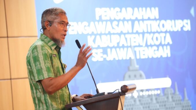 Sekda Jateng Sumarno menegaskan Inspektorat harus menjadi benteng pertama antikorupsi dan berintegritas tinggi dalam mengawasi OPD di Jawa Tengah.