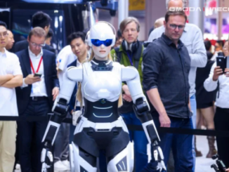 Robot humanoid Chery AiMoga Mornine M1 mulai dijual massal di JD.com hanya Rp 716 jutaan. Tinggi 167 cm, bisa bawa beban 1,5 kg. Tren robotika China meledak 2026!