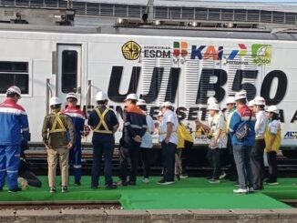 Uji coba biodiesel B50 untuk kereta api dimulai di Yogyakarta. Indonesia jadi negara pertama yang mengembangkan bahan bakar campuran 50% nabati.