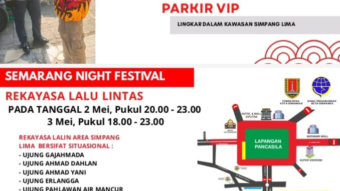 Catat! Sabtu Besok Ada Pengalihan Arus Lalu Lintas SNC 2026