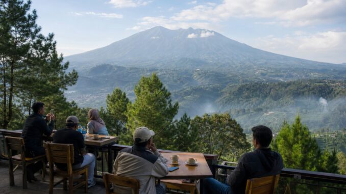 Kafe View Alam di Tawangmangu untuk Ngopi dan Healing