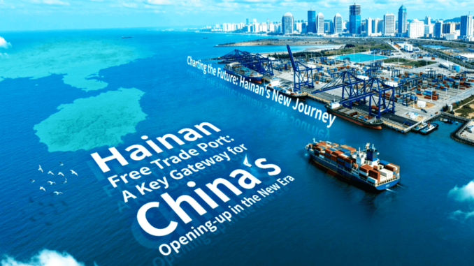 China kembangkan Hainan Free Trade Port senilai US$113 miliar dengan bebas tarif hingga 74% barang, target jadi pusat ekonomi global baru. China kembangkan Hainan Free Trade Port senilai US$113 miliar dengan bebas tarif hingga 74% barang, target jadi pusat ekonomi global baru.