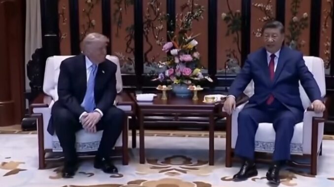 Trump menyebut hasil pertemuan dengan Xi Jinping di Beijing bersejarah, namun isu tarif, Taiwan, dan teknologi belum mencapai kesepakatan pasti. Trump menyebut hasil pertemuan dengan Xi Jinping di Beijing bersejarah, namun isu tarif, Taiwan, dan teknologi belum mencapai kesepakatan pasti.