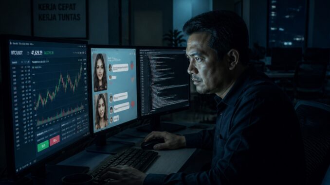 Ilustrasi, Kasus sindikat scam internasional berkedok kantor konsultan di Solo Baru terungkap, 38 tersangka diamankan Polda Jateng.