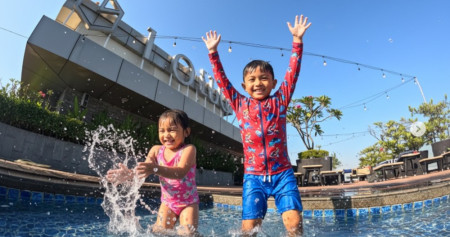 Nikmati promo staycation Semarang “School Holidaze” di Louis Kienne Hotel Pandanaran mulai Rp788 ribu dengan infinity pool rooftop dan fasilitas keluarga lengkap.