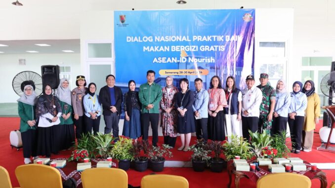 Forum ASEAN-ID Nourish di Semarang bahas program makan bergizi sekolah untuk tingkatkan gizi anak dan ketahanan pangan kawasan.