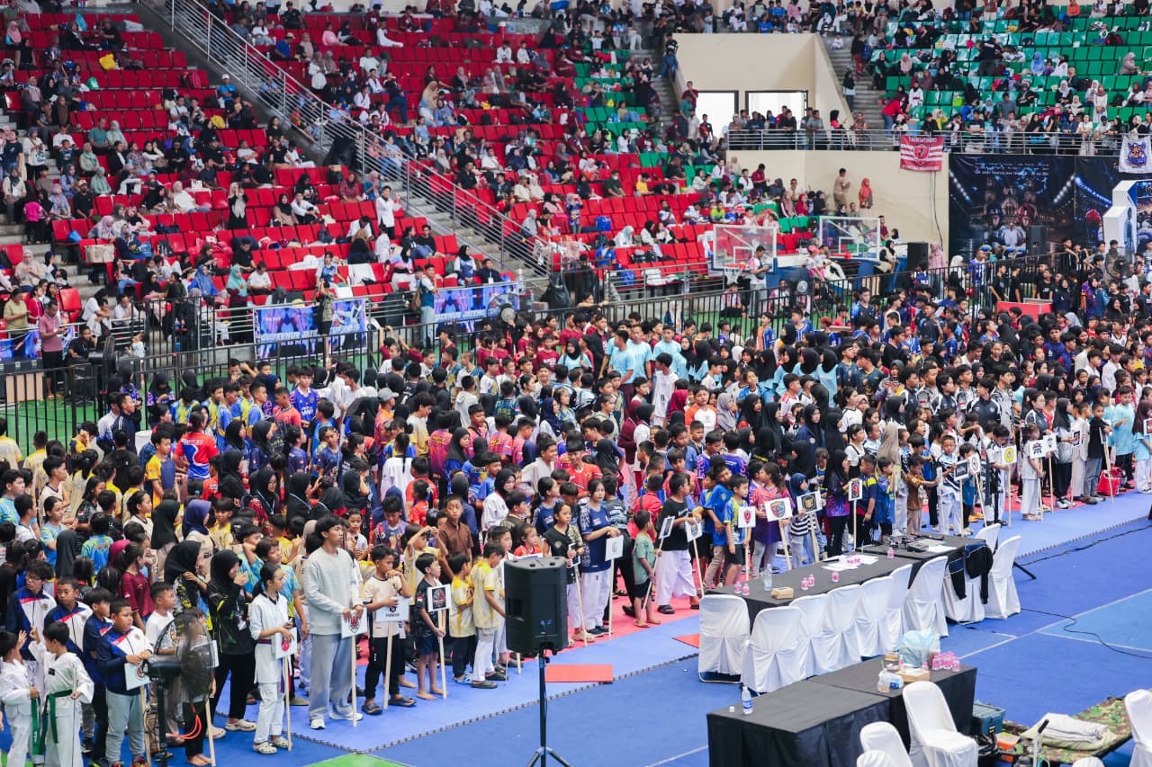 Gubernur Jateng Cup Taekwondo 2026 di Semarang diikuti 2.935 atlet dari 6 provinsi. Ajang pembinaan atlet muda menuju prestasi nasional dan internasional.