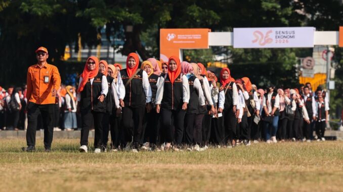 Sensus Ekonomi 2026 Jateng resmi dicanangkan di Semarang. Gubernur Ahmad Luthfi minta masyarakat terbuka demi data akurat untuk pembangunan daerah. Sensus Ekonomi 2026 Jateng resmi dicanangkan di Semarang. Gubernur Ahmad Luthfi minta masyarakat terbuka demi data akurat untuk pembangunan daerah.