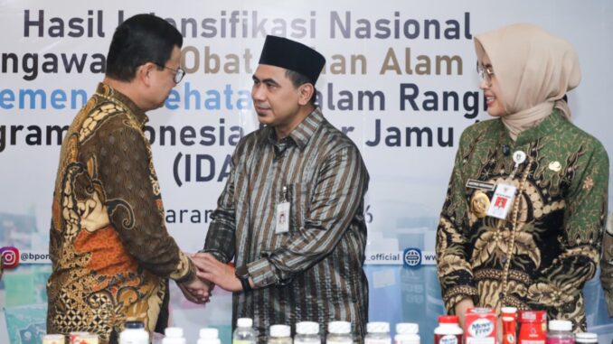 BPOM tetapkan 5 daerah di Jateng sebagai pilot project program Indonesia Sadar Jamu Aman untuk menjaga kualitas dan keamanan jamu tradisional. BPOM tetapkan 5 daerah di Jateng sebagai pilot project program Indonesia Sadar Jamu Aman untuk menjaga kualitas dan keamanan jamu tradisional.