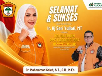 Mohammad Saleh Ucapkan Selamat, Sari Yuliati Terpilih Aklamasi Mube Kosgoro 1957