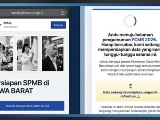 Situs SPMB Jabar 2026 sempat down saat pengumuman PCMB, kini sudah bisa diakses kembali. Orang tua murid sempat protes dan cemas.