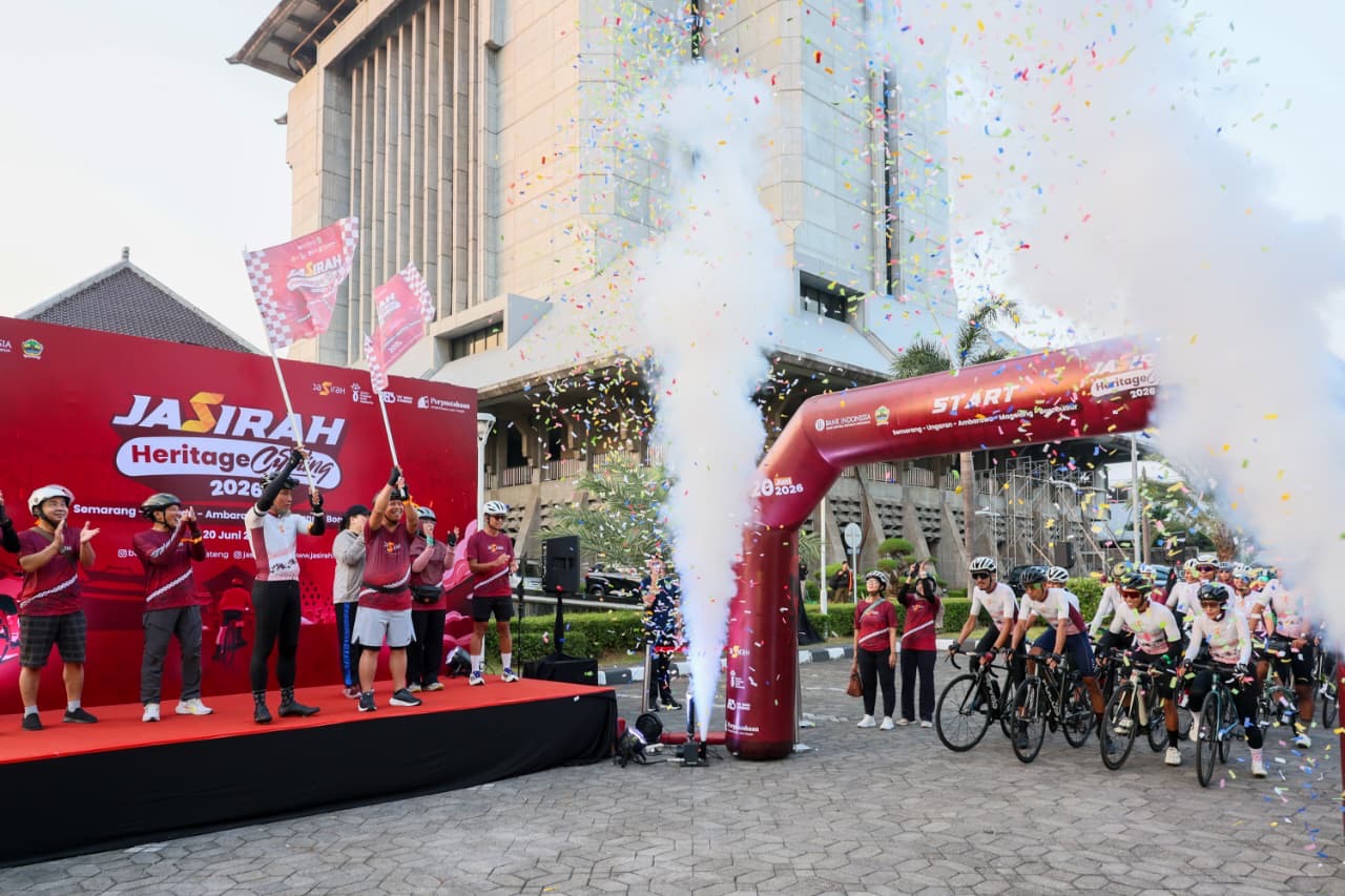 Jasirah Heritage Cycling 2026 di Semarang menggabungkan olahraga dan promosi wisata Jawa Tengah, melintasi destinasi sejarah hingga Borobudur.