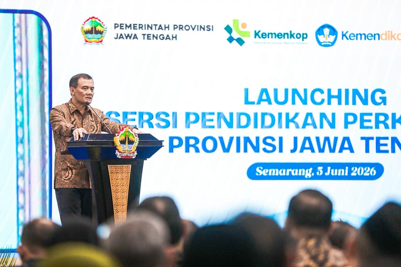 Jawa Tengah jadi pelopor pendidikan koperasi di sekolah secara sistematis, menyasar 6,38 juta siswa dari SD hingga SMA untuk penguatan ekonomi Pancasila.