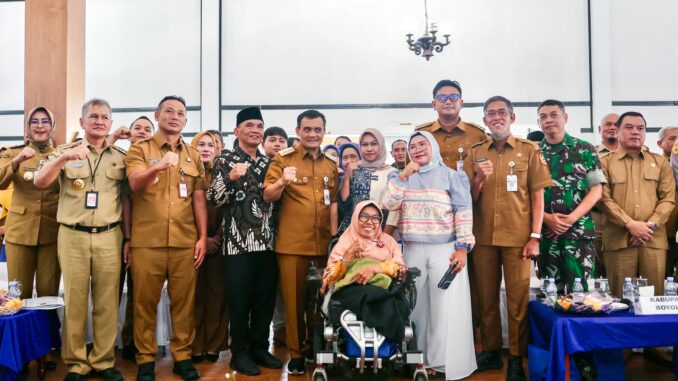 Gubernur Jateng Ahmad Luthfi tegaskan hak kerja disabilitas, dorong kuota tenaga kerja dan akses ekonomi inklusif di Boyolali.