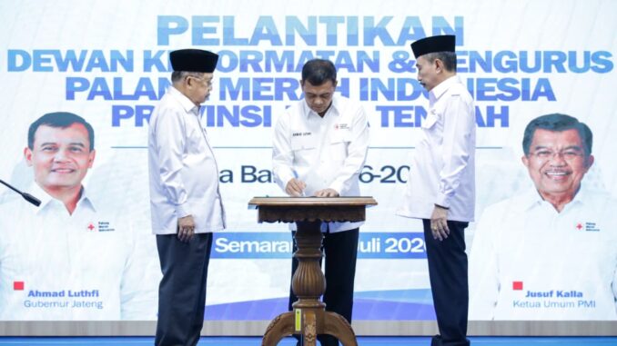 Jawa Tengah rawan bencana, Gubernur Luthfi dorong PMI tingkatkan respons cepat dan kesiapsiagaan di semua tahap kebencanaan.