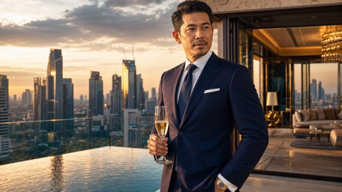 Ilustrasi crazy rich
