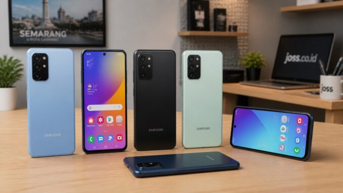 Ilustrasi HP Samsung 2 jutaan seri Galaxy A di tahun 2026 Ilustrasi HP Samsung 2 jutaan seri Galaxy A di tahun 2026