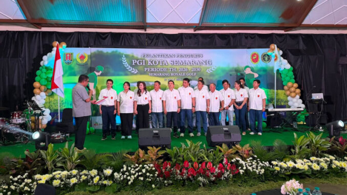 PGI Semarang resmi dilantik dan menargetkan prestasi maksimal di Porprov Jateng lewat pembinaan atlet dan penguatan kompetisi golf. PGI Semarang resmi dilantik dan menargetkan prestasi maksimal di Porprov Jateng lewat pembinaan atlet dan penguatan kompetisi golf.