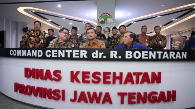 Gubernur Jawa Tengah Ahmad Luthfi meluncurkan layanan psikolog online gratis Logis di Semarang Gubernur Jawa Tengah Ahmad Luthfi meluncurkan layanan psikolog online gratis Logis di Semarang
